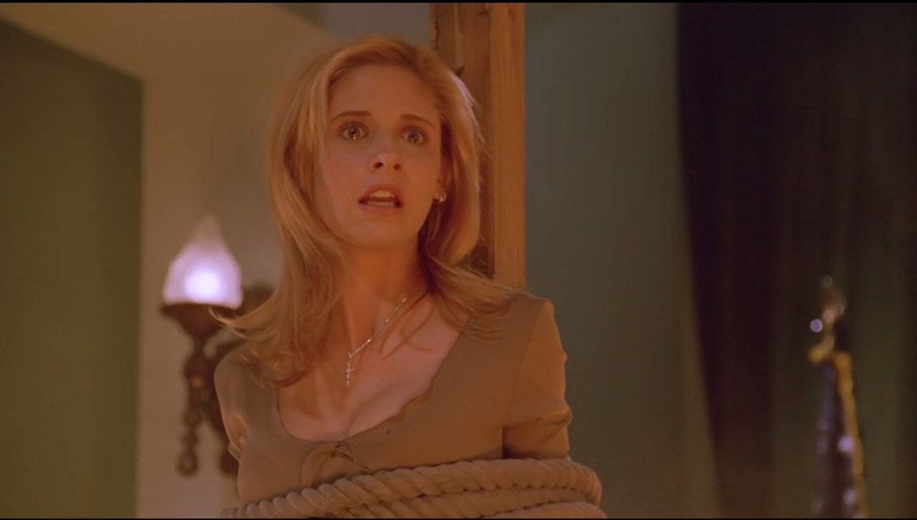 Buffy, super hopeful, in total disbelief.